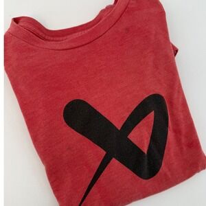 Bauer Red‎ Graphic T Shirt Short Sleeve Logo Tee Men's Small S